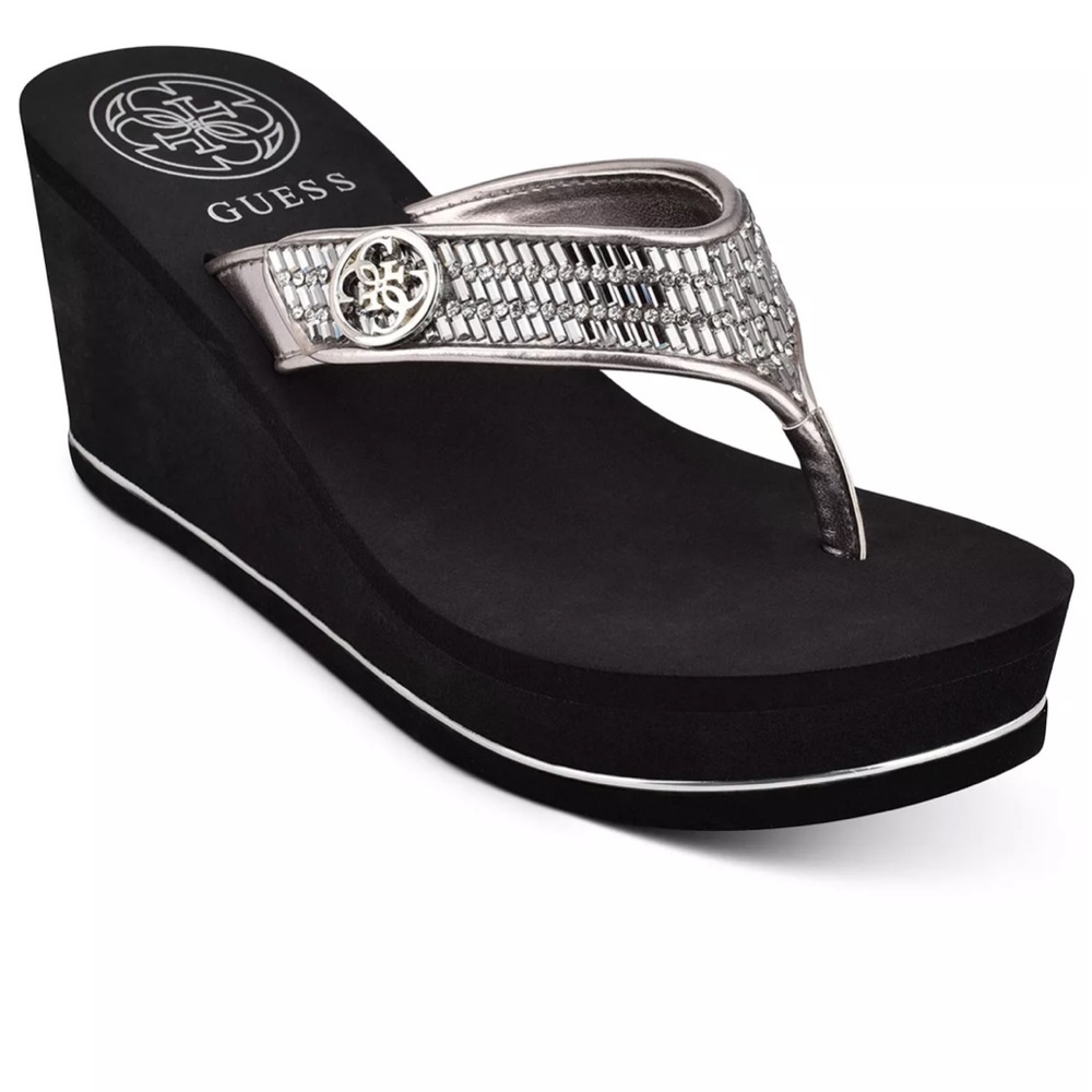 Guess Sandals Almost New, Worn Only Once. - image 6